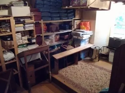 Priests room storage filling up